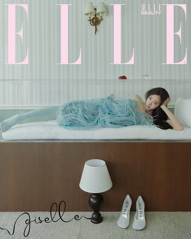 Giselle Stuns for ELLE KOREA x LOEWE August Cover