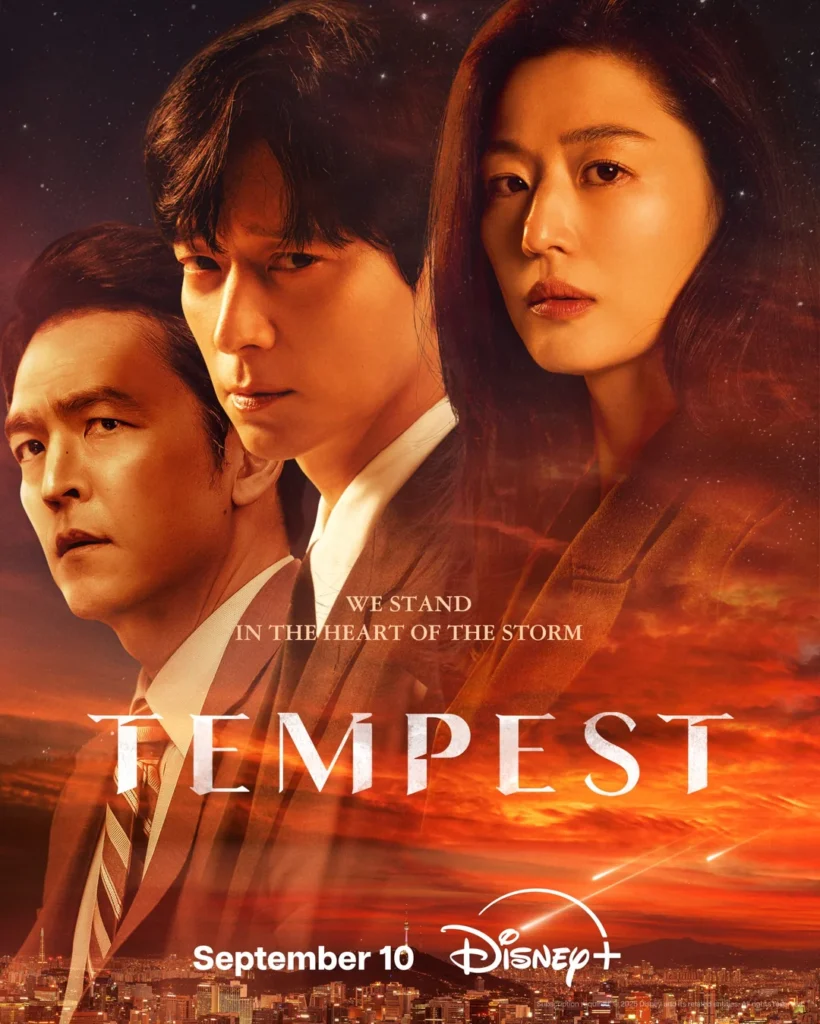Tempest K-Drama Teaser Poster Unveils Jun Ji-hyun & Kang Dong-won’s Spy Romance