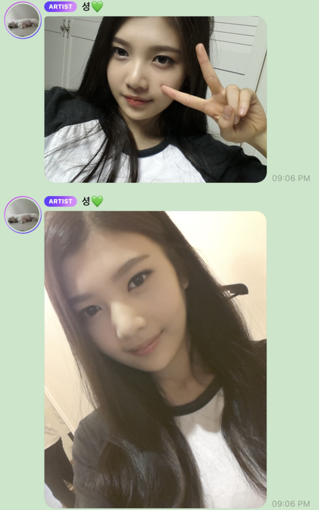 Red Velvet’s Joy Shares Unreleased Trainee Photos on Bubble