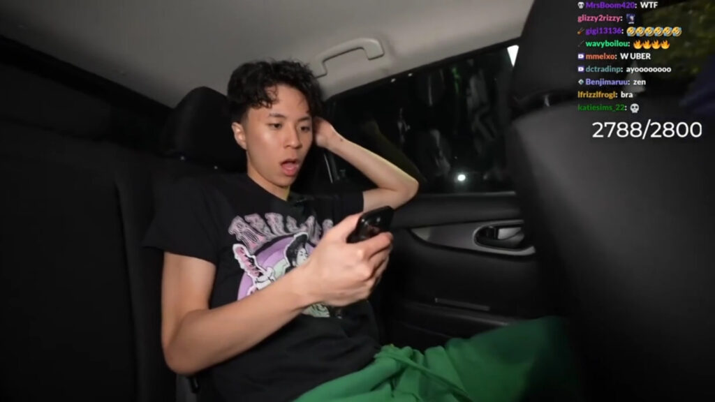 Ray Gets Surprised by Uber Driver’s Perfect Song Choice