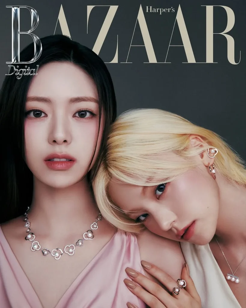 ITZY Shines in Harper’s BAZAAR Korea x TASAKI November 2025 Issue