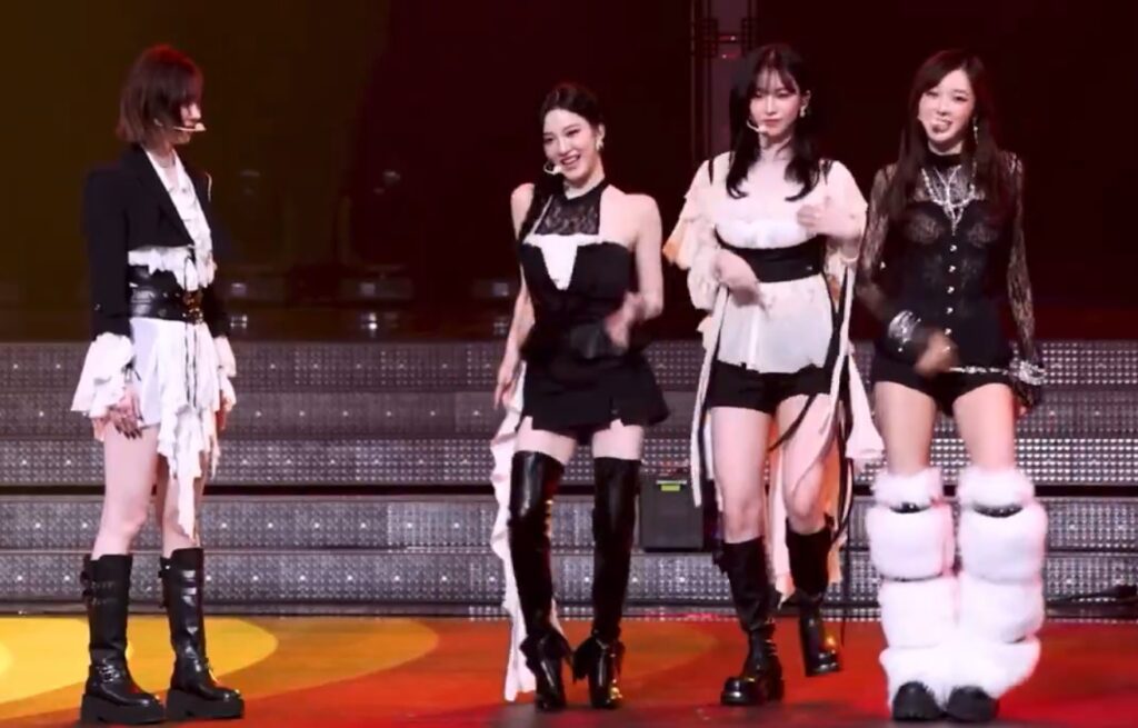 Winter Misses Aespa’s Chanel Challenge at Concert