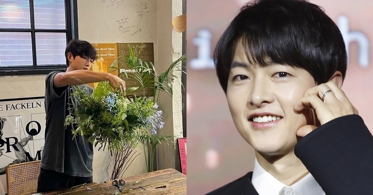 Song Joong Ki Secretly Trained to Be a Florist for a Whole Year—All for His Upcoming Role in My Youth
