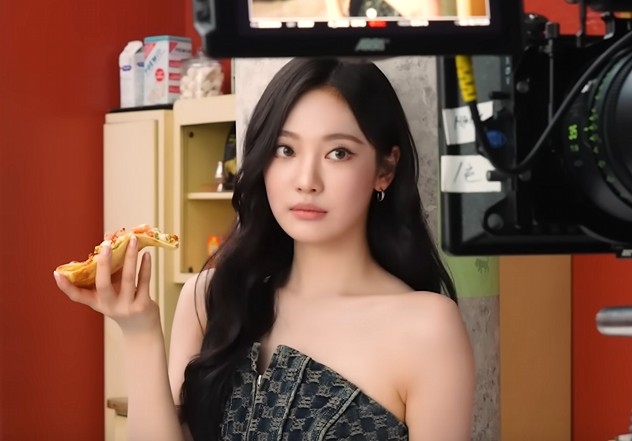 aespa Serve Chaos and Charm in ‘No More Pizza’ CF BTS