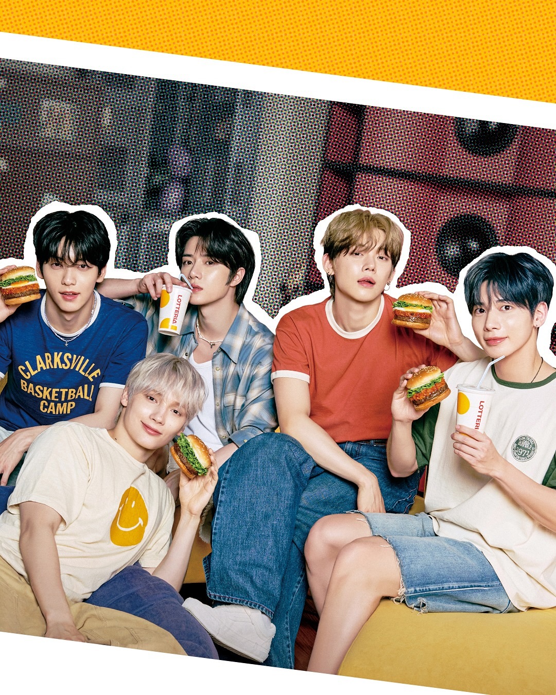 TXT Lotteria K-BURGER Campaign Turns Heads
