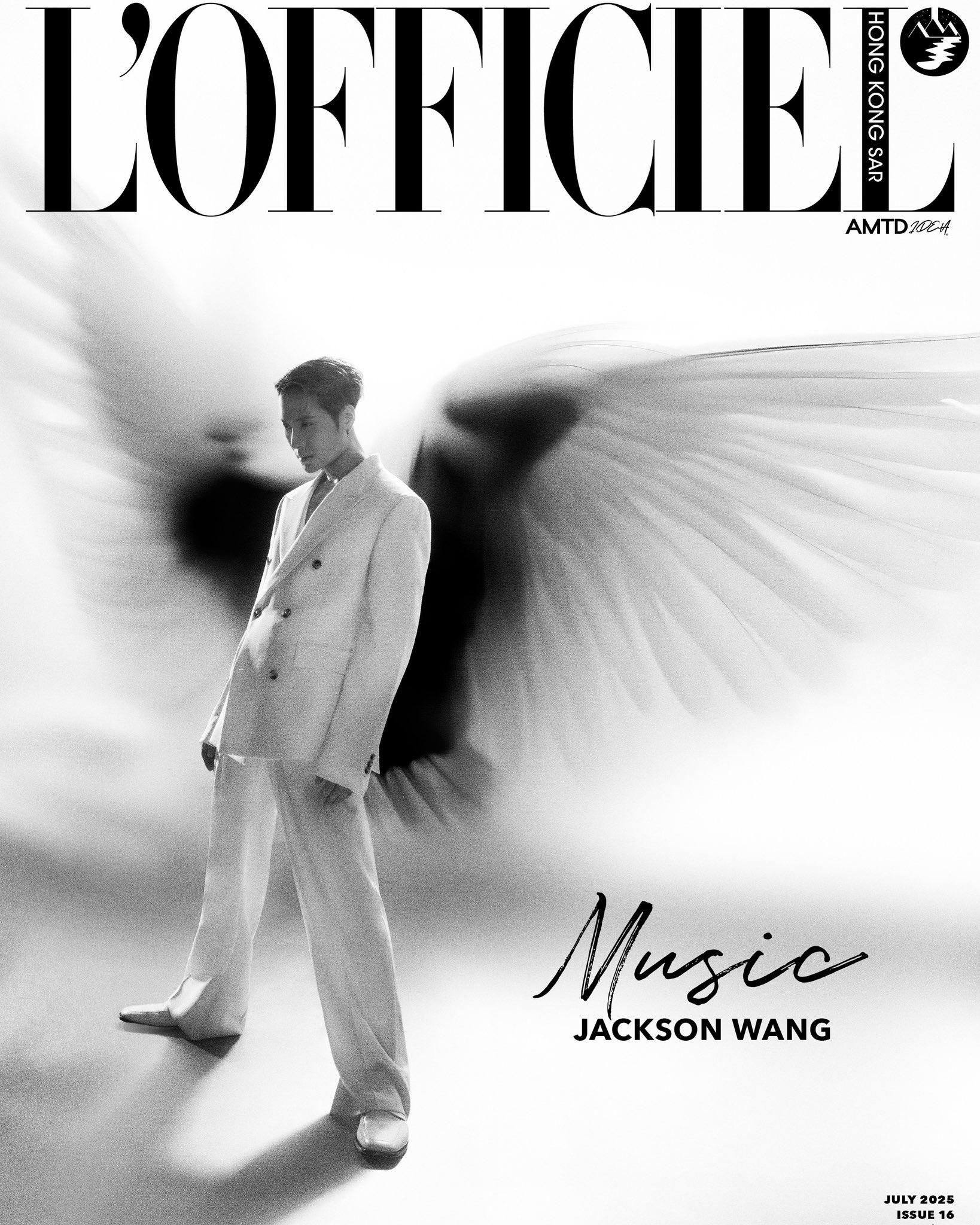 Jackson Wang Shines in L’Officiel Hong Kong July Cover