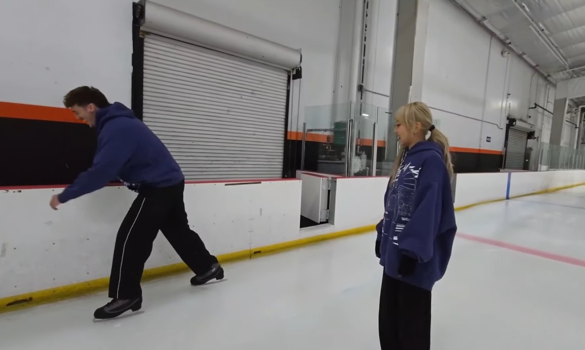 Ellum and Sykkuno’s Hilarious First Ice Skating Adventure