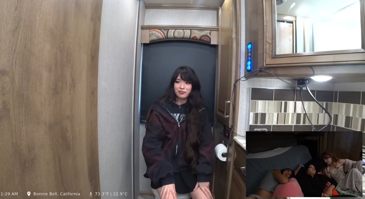 Emiru Gets Emotional as RV Trip Comes to an End