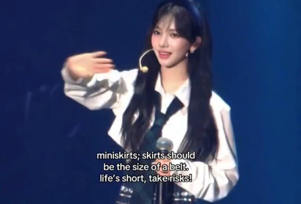 Karina’s Motto: The More They Hate, The Shorter Her Skirt