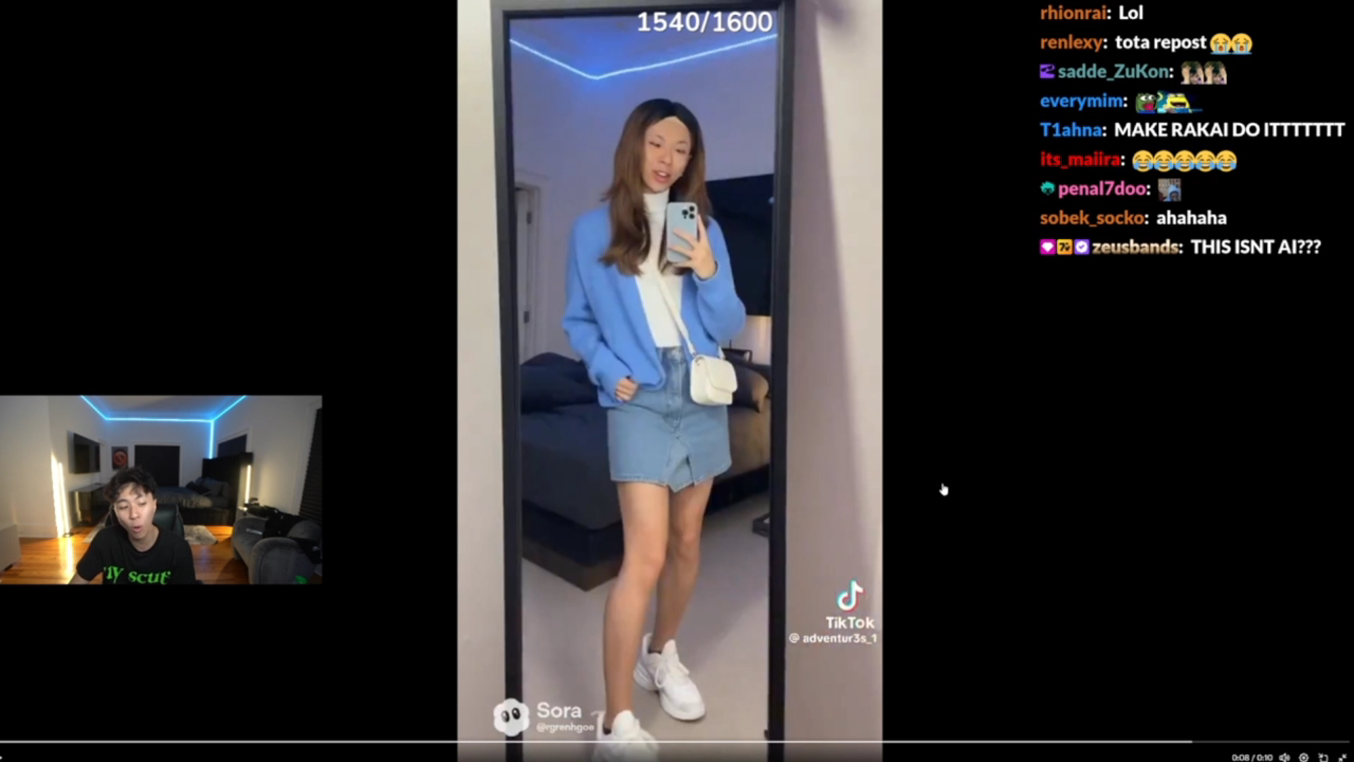 Ray Regrets His Face Reveal for Sora Ai