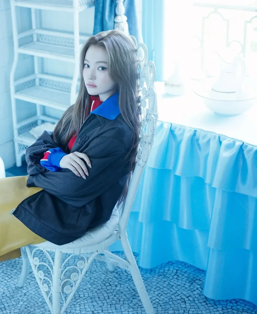 MEOVV Ella Shines in Marie Claire Korea x Miu Miu Pictorial Preview