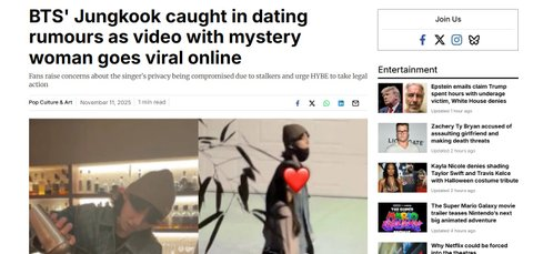 Jungkook Girlfriend Rumors Spark Online Frenzy