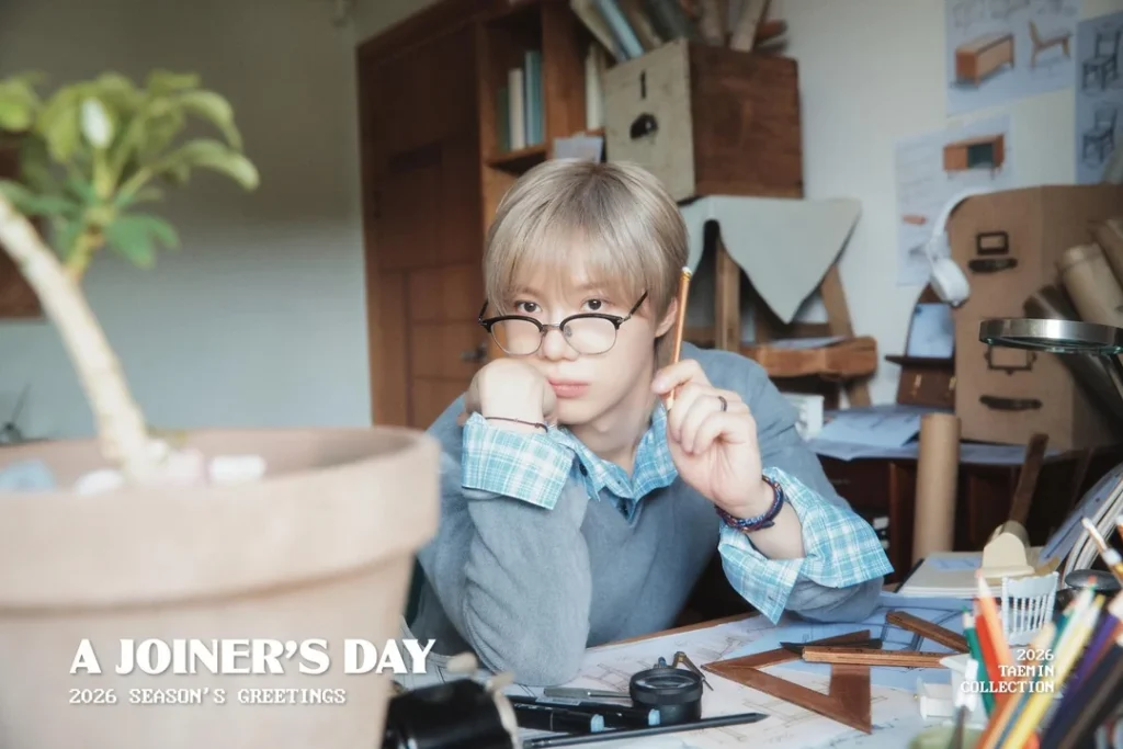 Taemin Unveils 2026 Season’s Greetings ‘A JOINER’S DAY’ Concept Photos