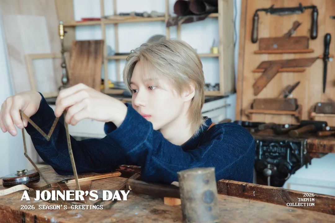 Taemin Unveils 2026 Season’s Greetings ‘A JOINER’S DAY’ Concept Photos