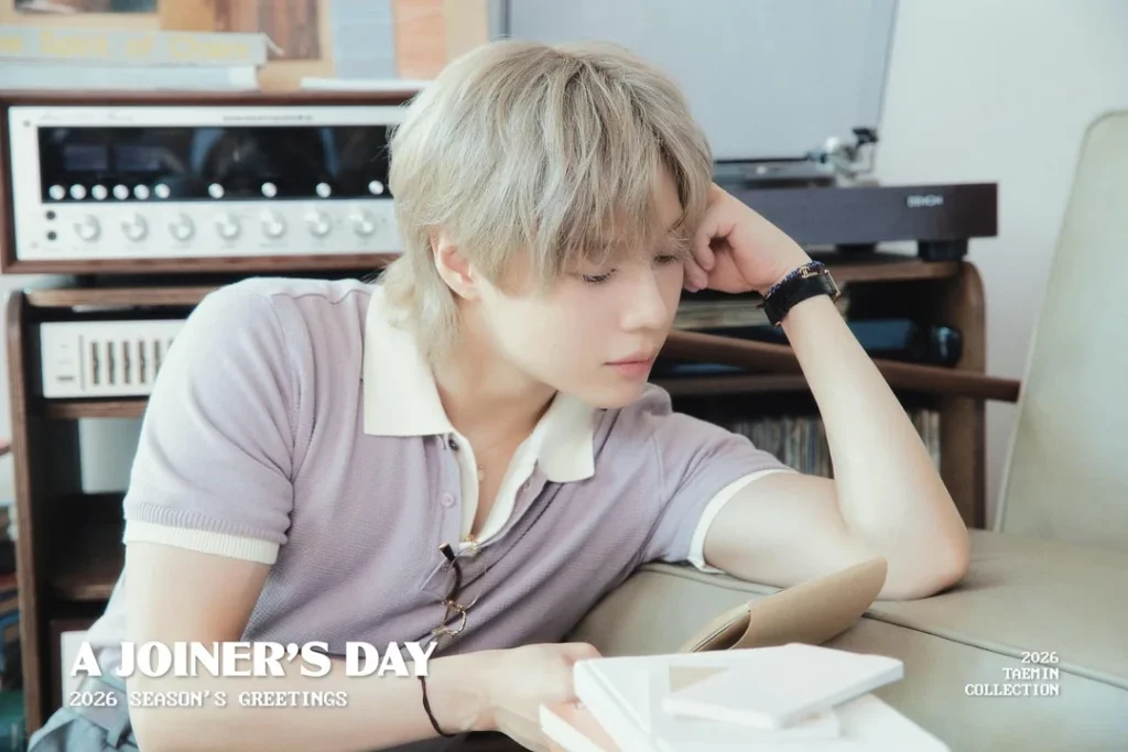 Taemin Unveils 2026 Season’s Greetings ‘A JOINER’S DAY’ Concept Photos