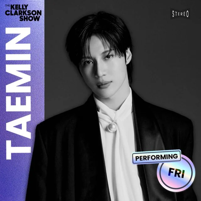Taemin Kelly Clarkson Show Appearance Set for November 21