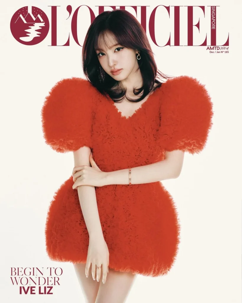 IVE Liz Stuns on L’OFFICIEL Singapore x Cartier Cover
