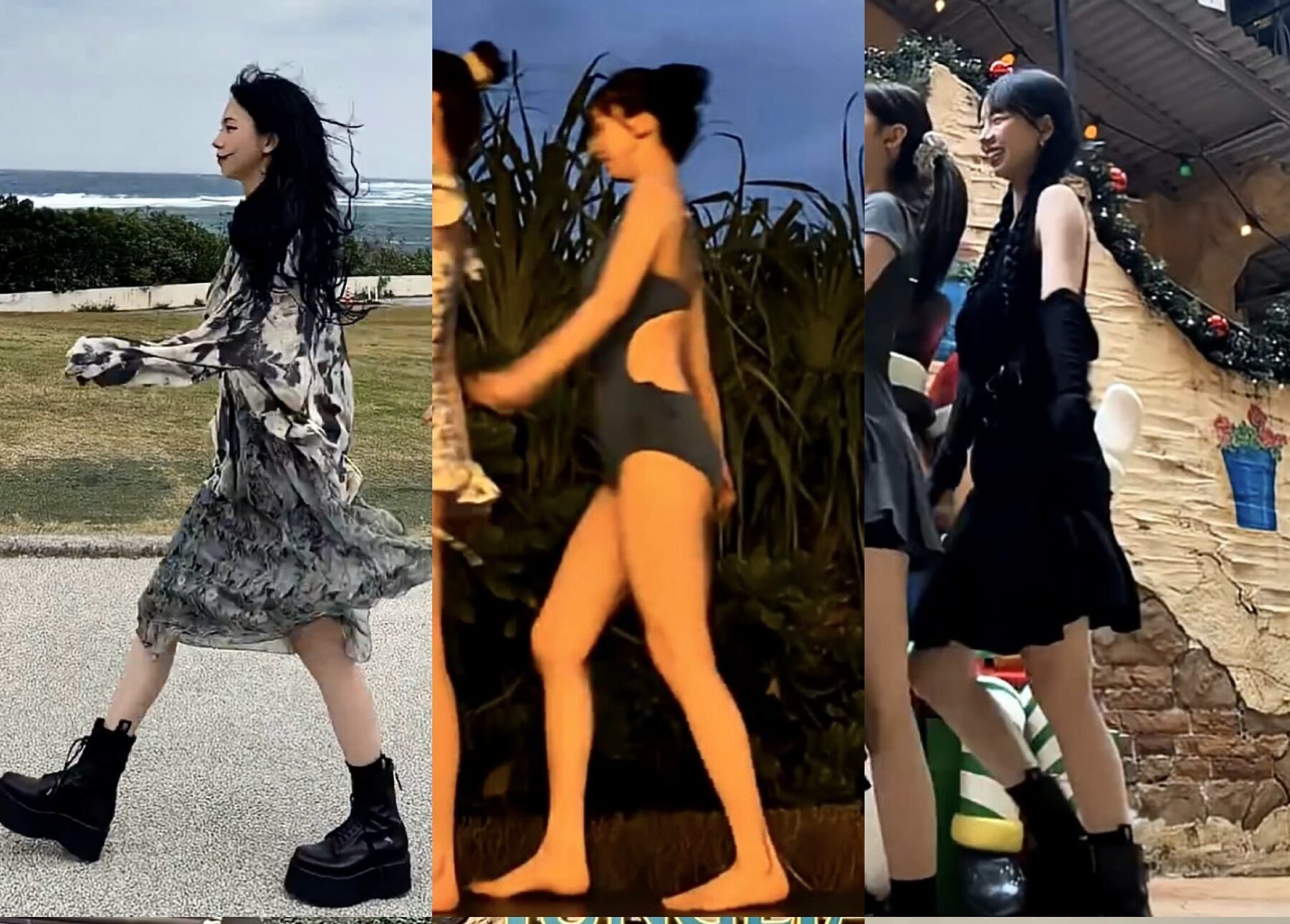 Karina Spotted in Okinawa With Ryujin and Han Sua