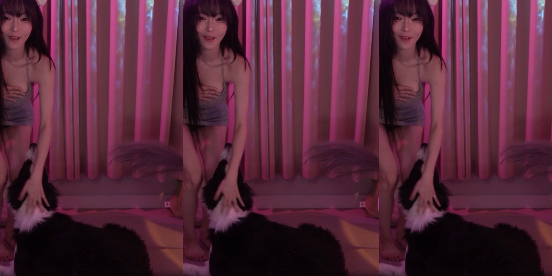 윤개굴이 Surprised When Her Dog Actually Listens