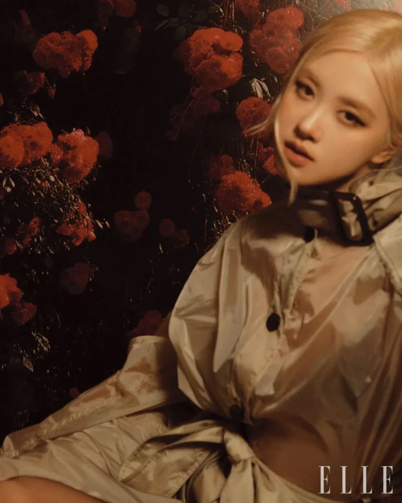 BLACKPINK Rosé Shows Edgy Style in ELLE Korea x YSL