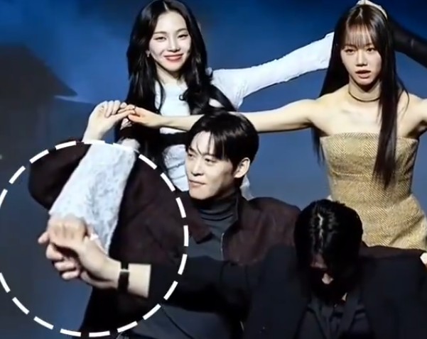 Karina’s Subtle Gesture Caught at Agents of Mystery 2 Press Conference